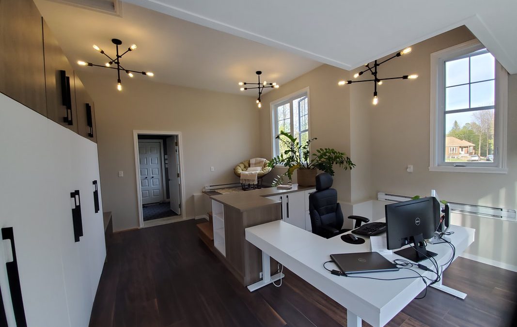 Garage en bureau