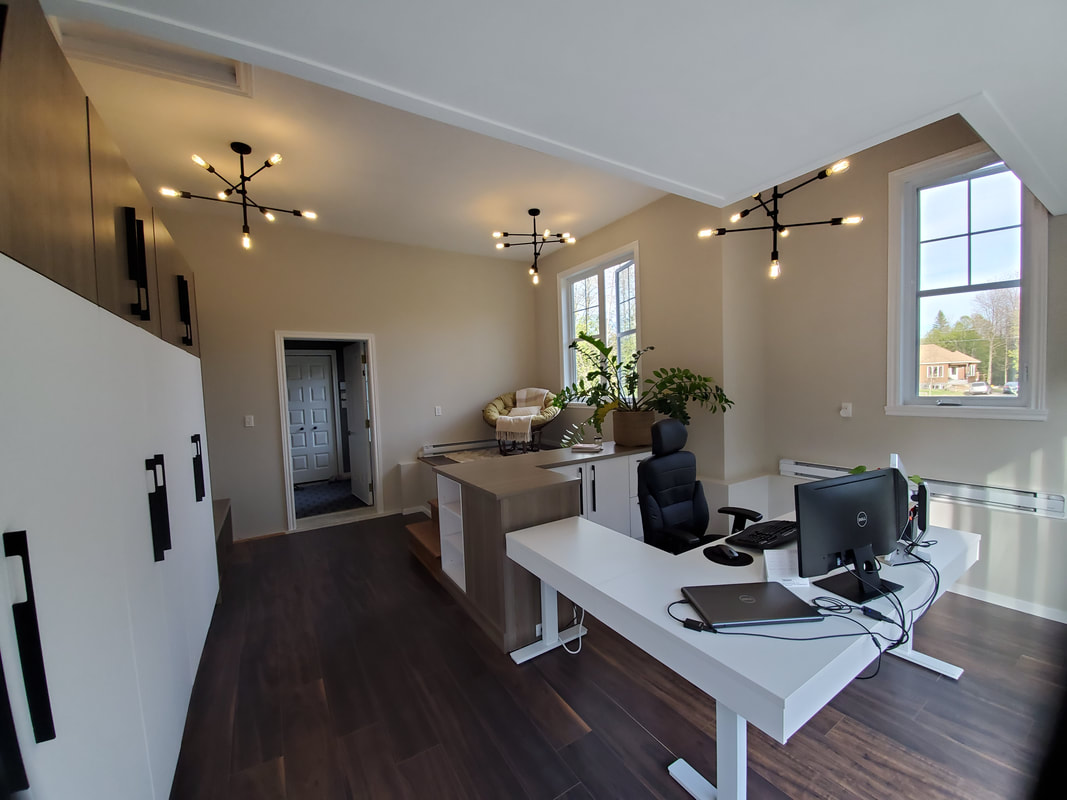 Garage en bureau
