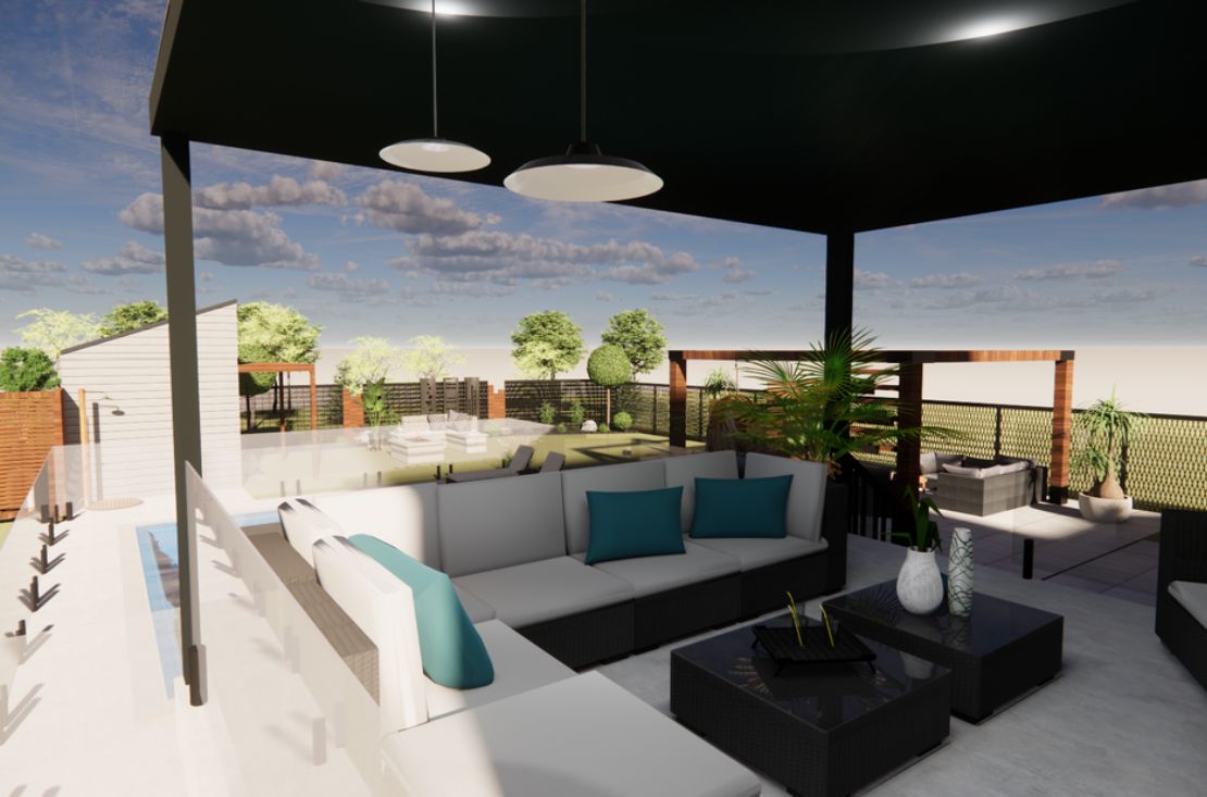 3d aménagement extérieur