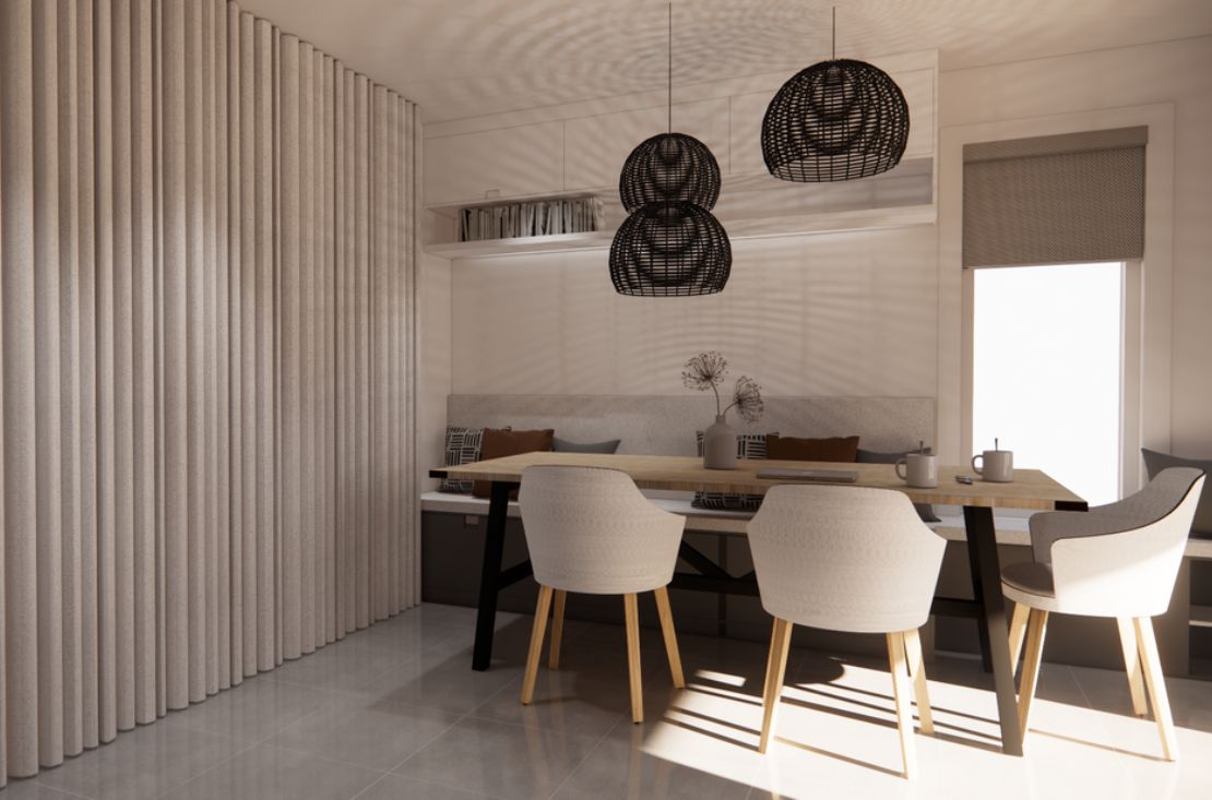 3d table de cuisine